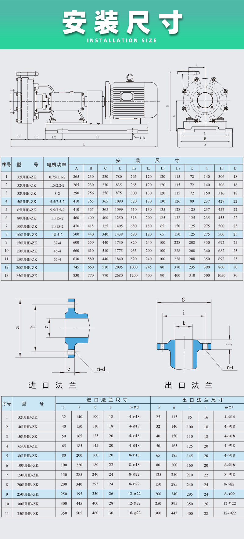 砂浆泵安装尺寸