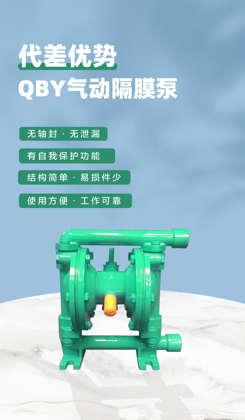 气动隔膜泵优势